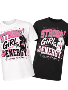 design stampheart strong girl energy